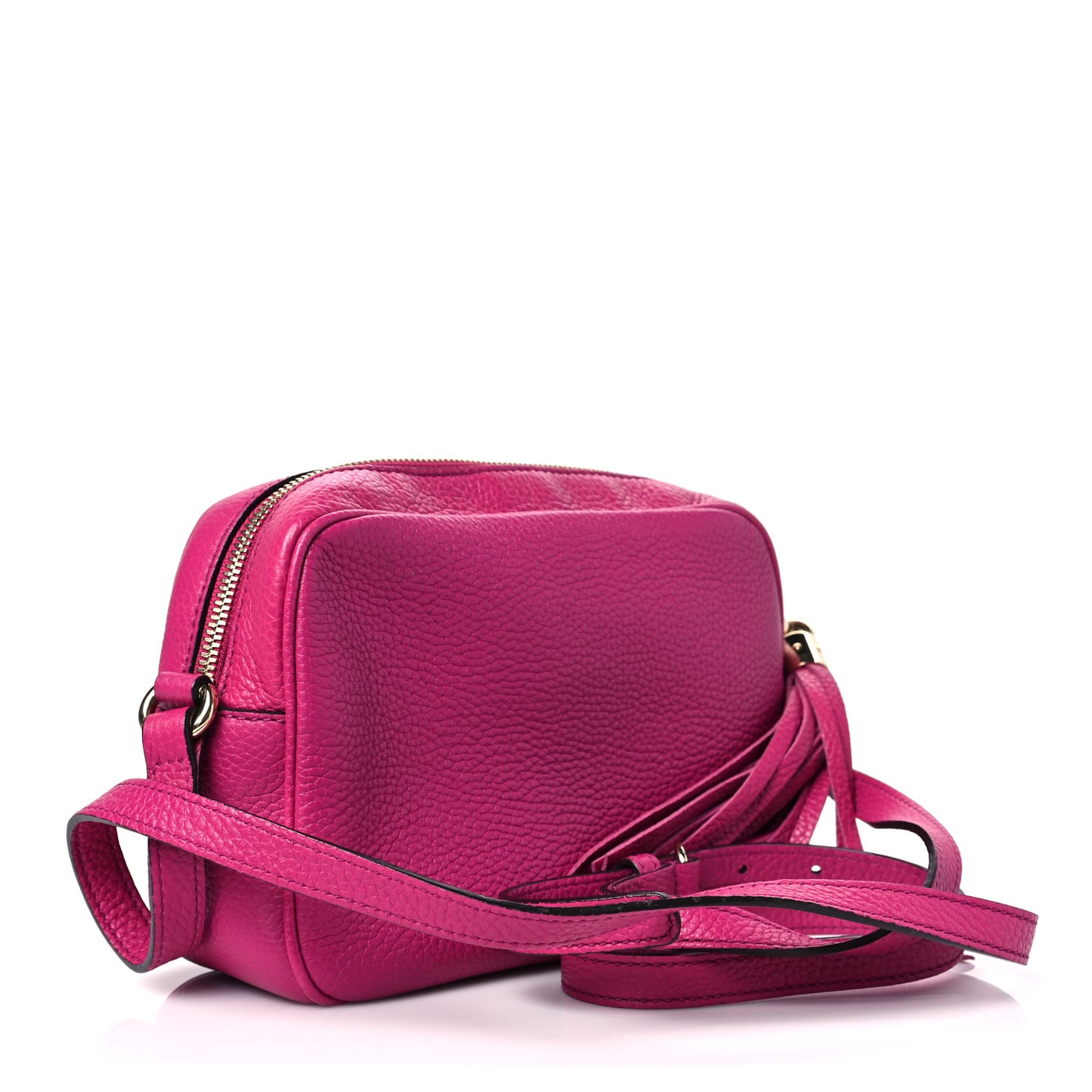 Cellarius Calfskin Small Soho Disco Bag Bright Bouganville