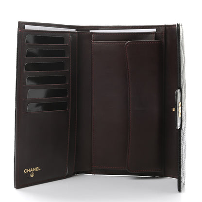 Chanel Caviar Quilted Large Flap Wallet Black 5 of 8