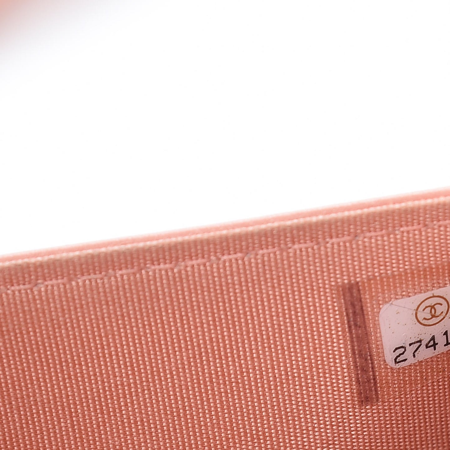 Caviar Quilted Boy Wallet On Chain WOC Light Pink