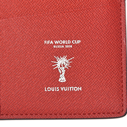 Louis Vuitton Epi World Cup Brazza Wallet Red 6 of 9