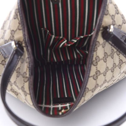 Gucci Monogram Medium New Britt Hobo Dark Brown 4 of 10