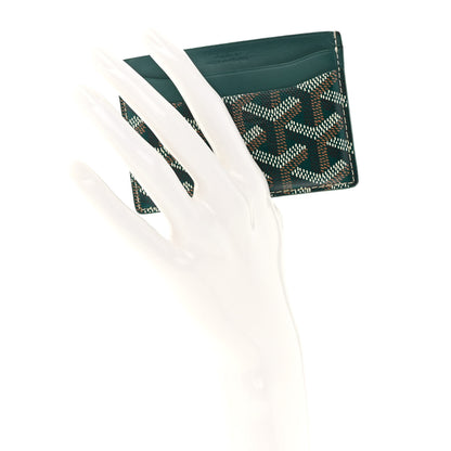 Goyard Goyardine Saint Sulpice Card Holder Green 2 of 7