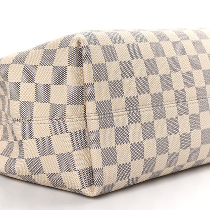 Louis Vuitton LOUIS VUITTON Damier Azur Graceful MM Rose Ballerine 7 of 11