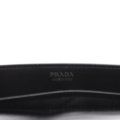 Prada City Calfskin Cahier Studded Mini Bag Black 8 of 9