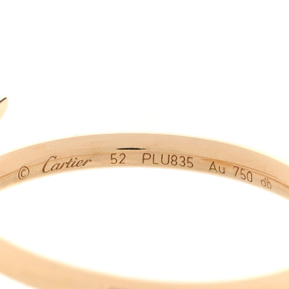 Cartier 18K Yellow Gold Small Juste Un Clou Ring 52 6 4 of 5