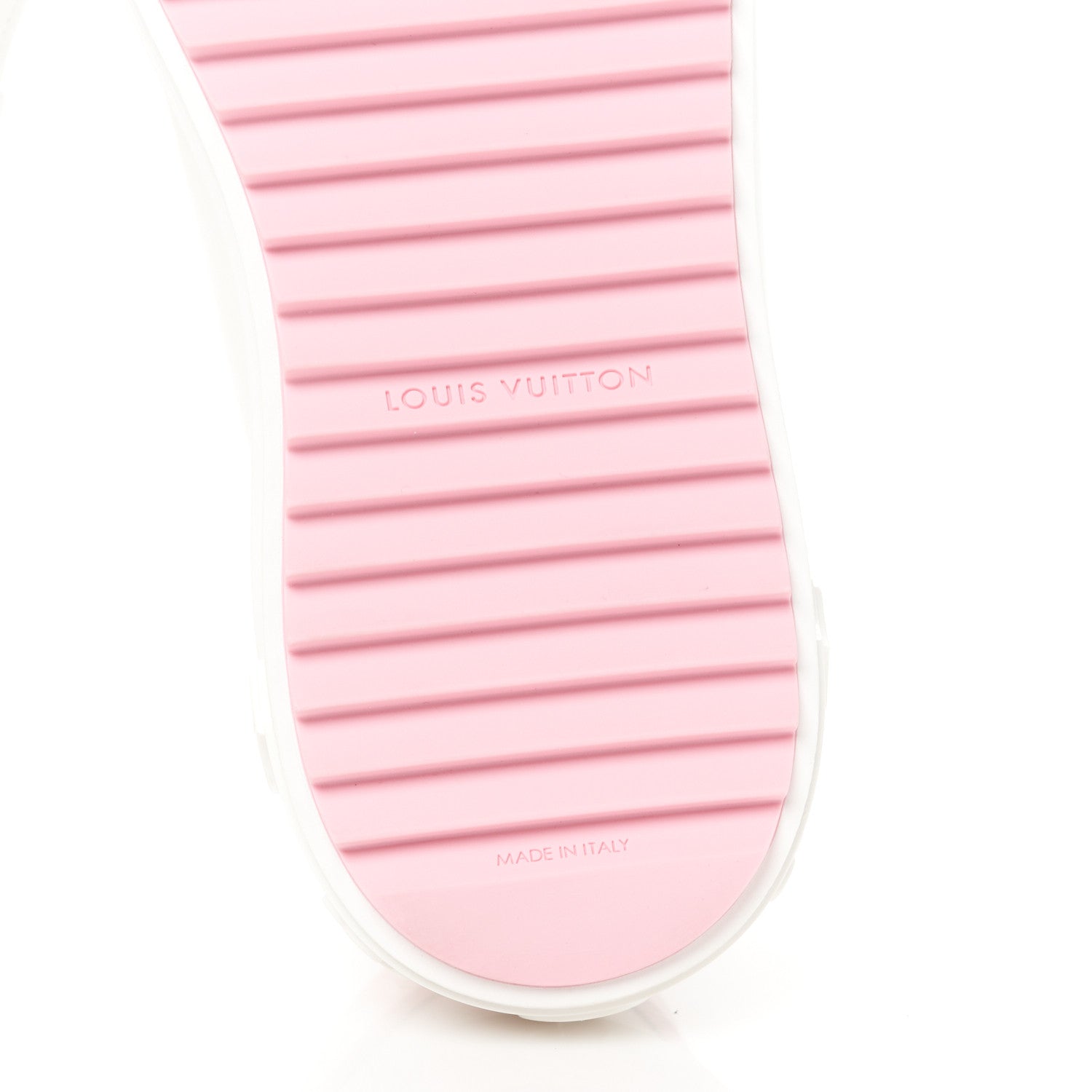 Louis Vuitton Calfskin Time Out Bow Sneakers 39 White Pink 6 of 8