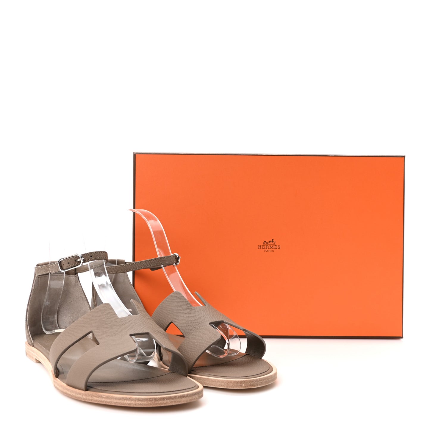 Epsom Santorini Sandals 39 Etoupe