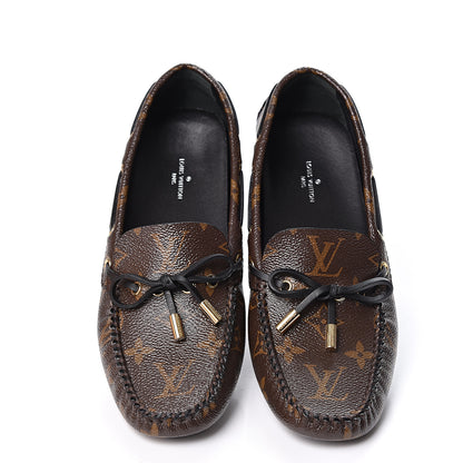 Louis Vuitton Patent Monogram Gloria Loafers 38 7 of 12