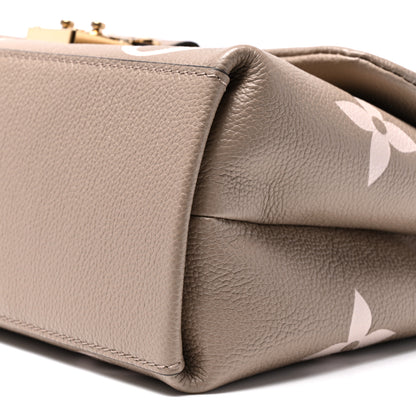 Louis Vuitton Empreinte Monogram Giant Madeleine MM Dove Grey Beige 9 of 10