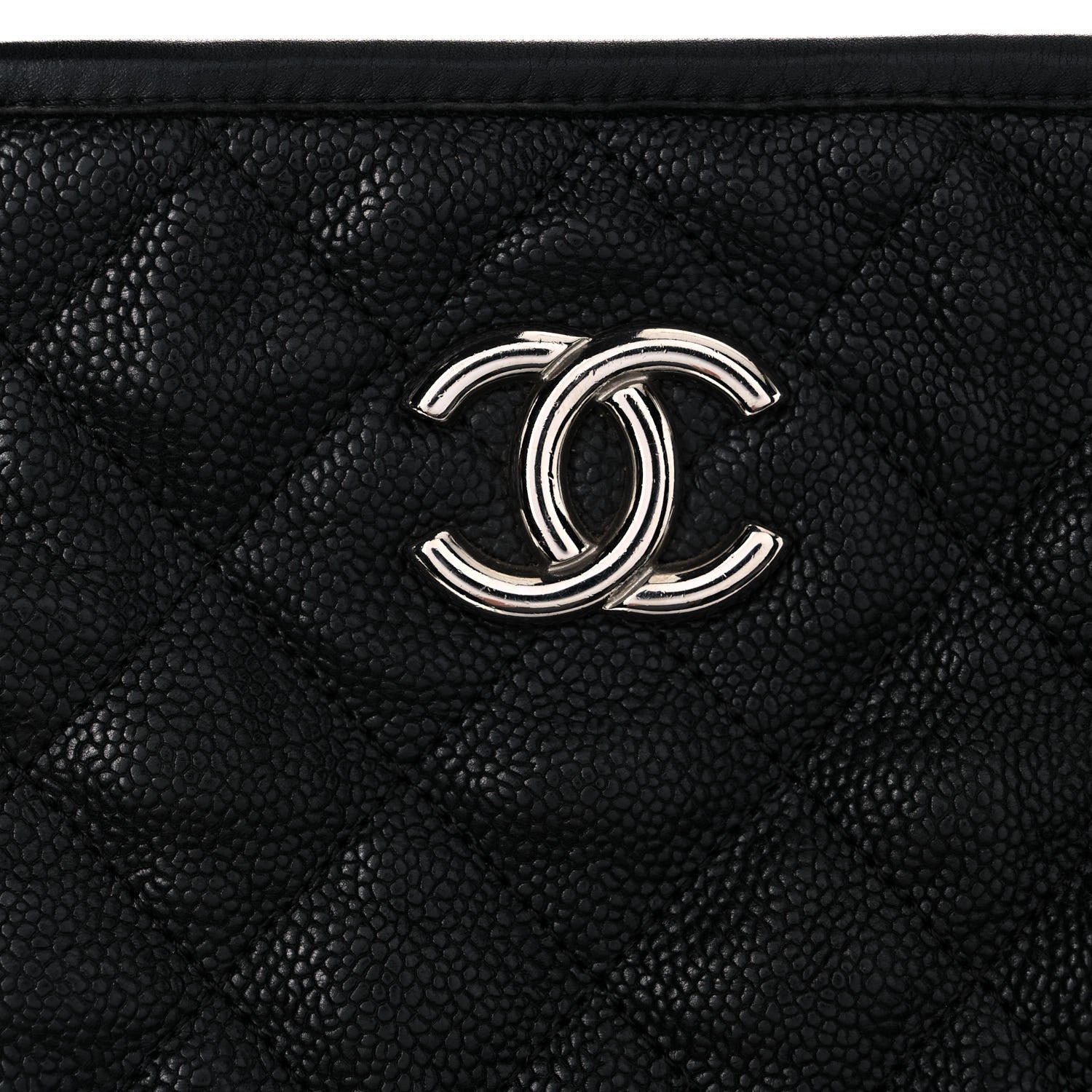 Chanel Caviar Quilted French Riviera Shouler Bag Black 28 of 28