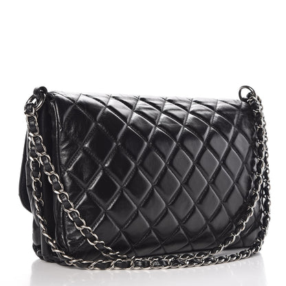 Chanel Glazed Calfskin Quilted Soft Boy Flap Black 2 of 10
