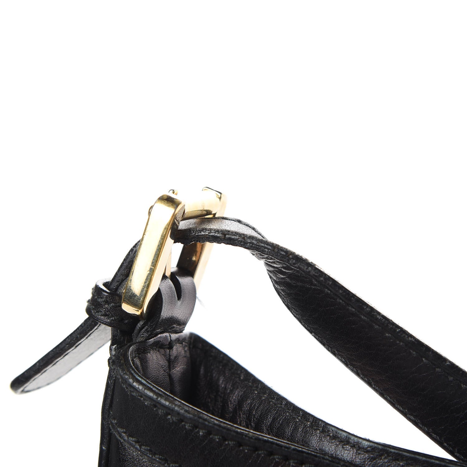 Gucci Calfskin Medium Britt Hobo Black 13 of 14