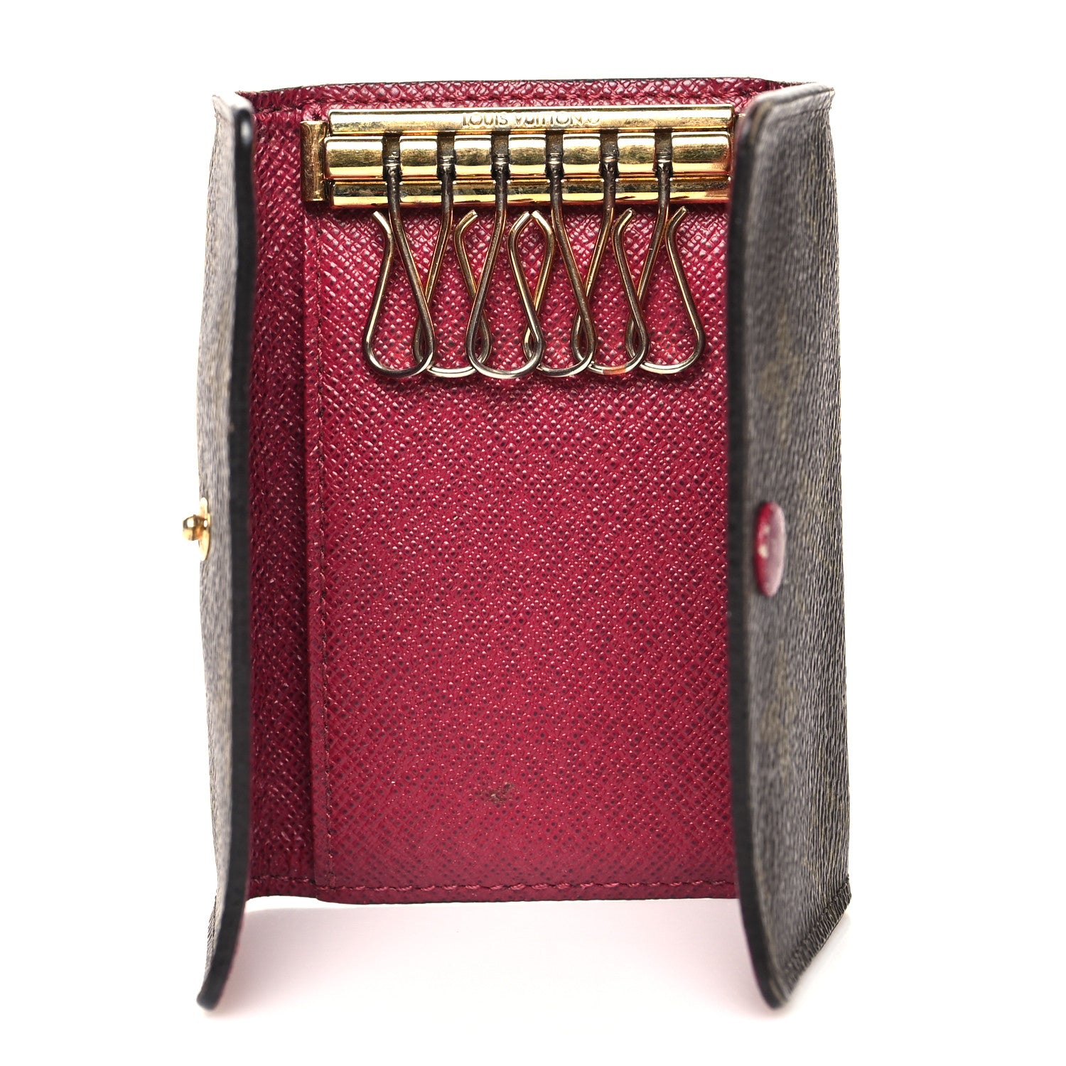 Louis Vuitton Monogram 6 Key Multicles Holder Fuchsia 5 of 12