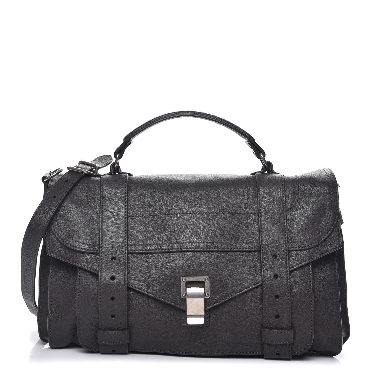 Proenza Schouler Lambskin Medium PS1 Satchel Pepe 1 of 9