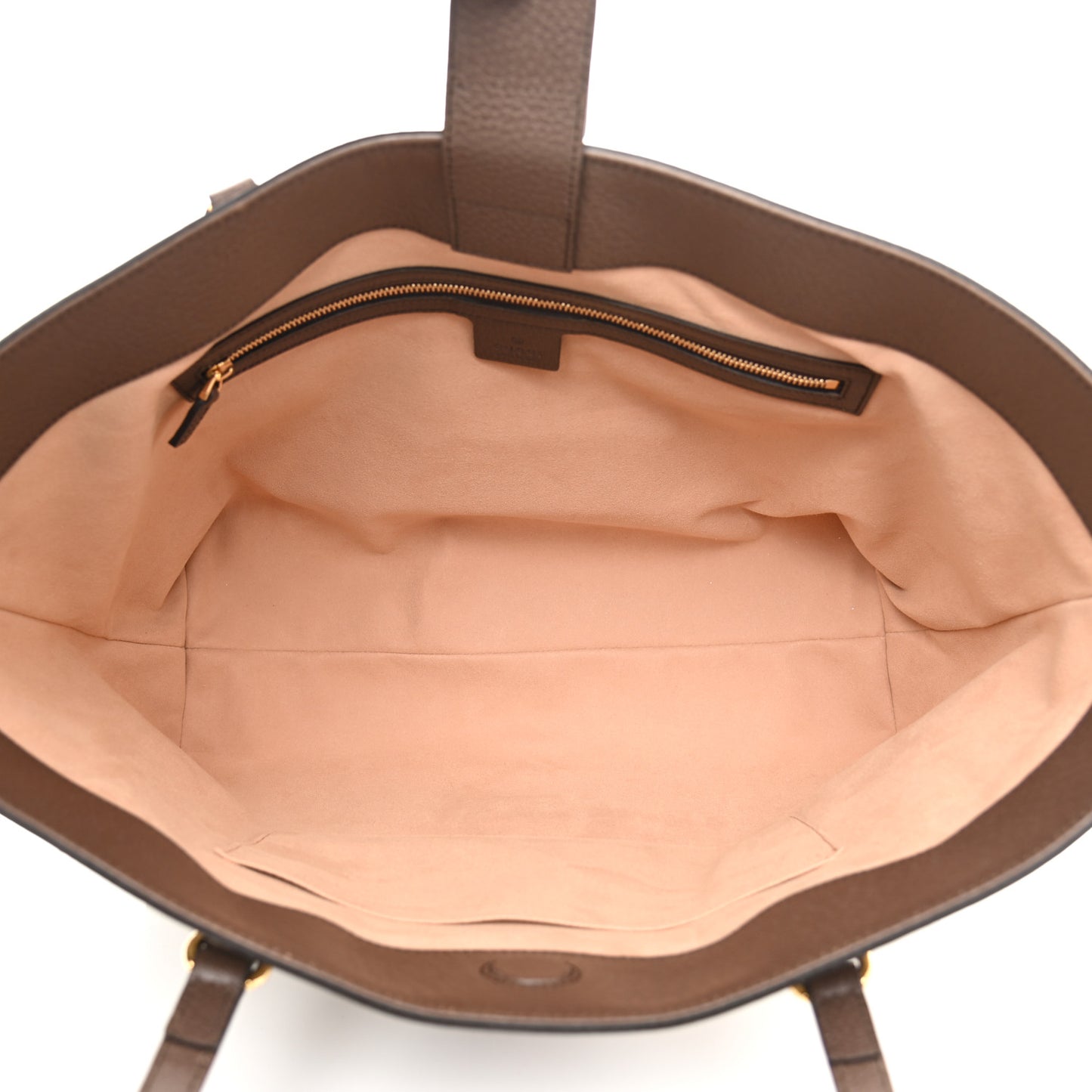 GG Supreme Monogram Medium Ophidia Shopping Tote Brown