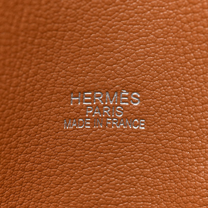 Hermes Taurillon Clemence Jypsiere 34 Gold 5 of 21