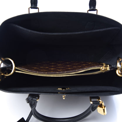 Louis Vuitton Monogram Flower Tote Black 5 of 10