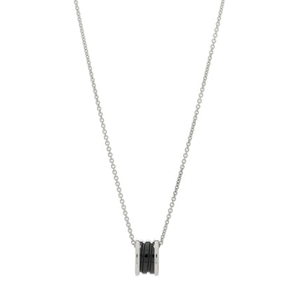 Bulgari Sterling Silver Ceramic Save The Children Pendant Necklace 1 of 7