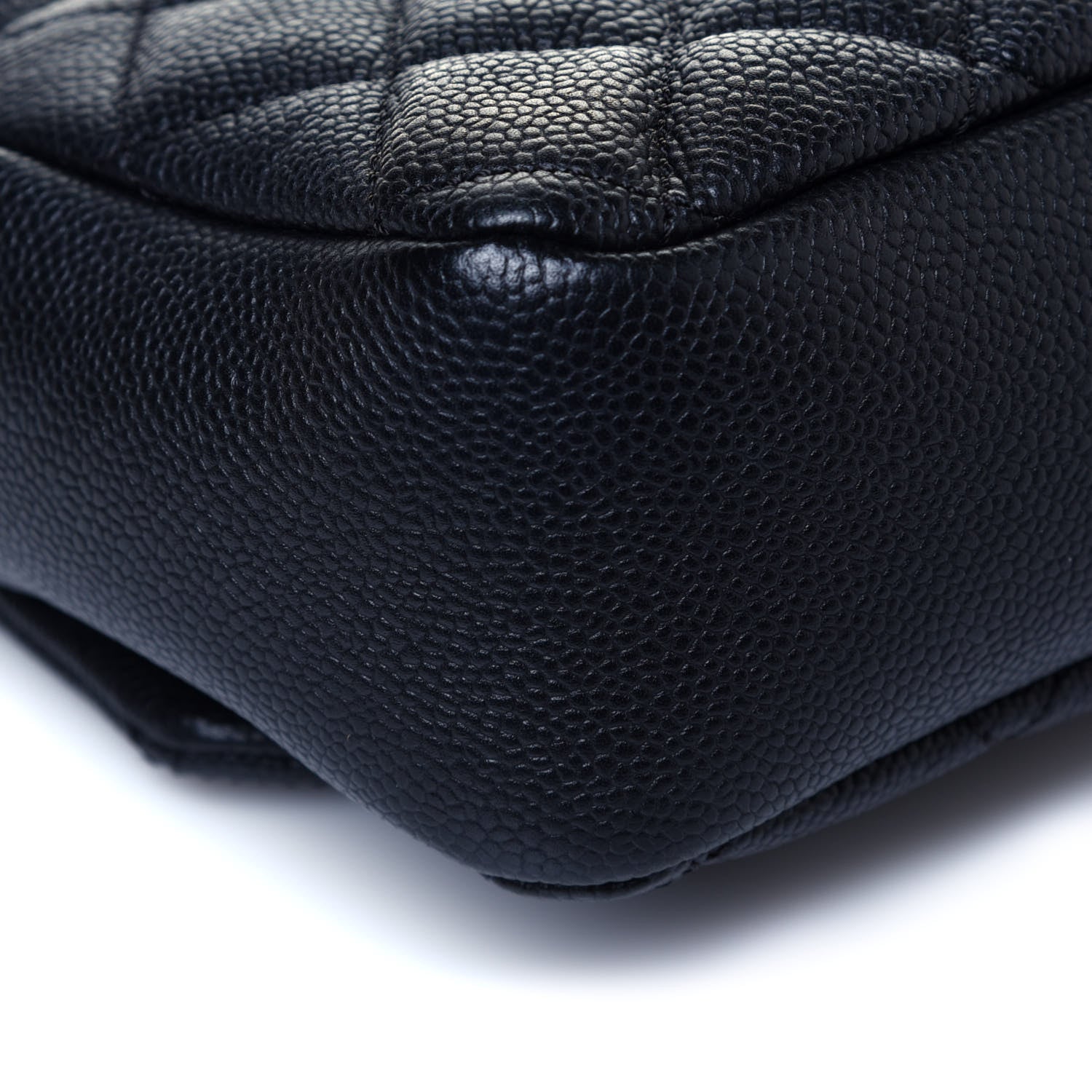 Chanel Caviar Quilted Jumbo Easy Flap Black 11 of 12