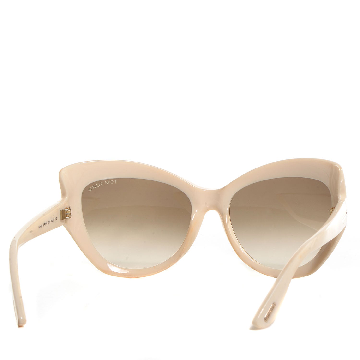 Tom Ford Bardot Sunglasses TF284 White 2 of 5