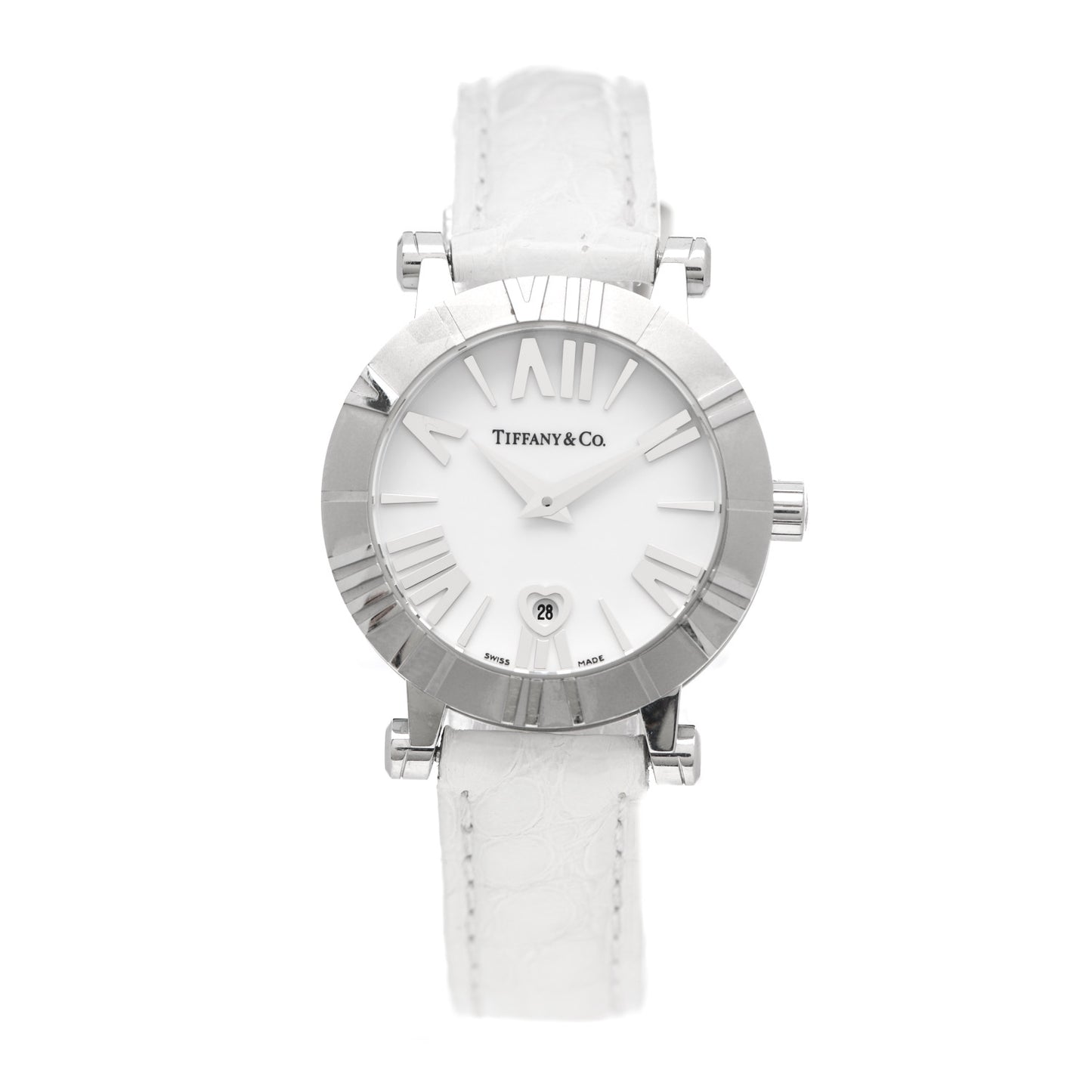 Stainless Steel Alligator 30mm Atlas Quartz Watch