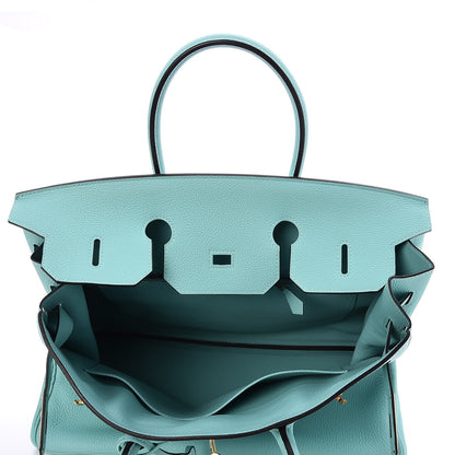 Hermes Togo Birkin 35 Bleu Atoll 12 of 37