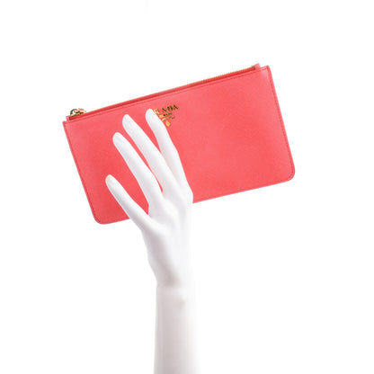 Prada Saffiano Zip Pouch Tamaris 2 of 8