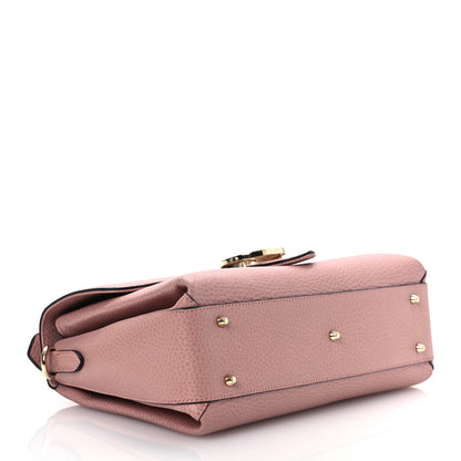 Gucci Dollar Calfskin Interlocking G Top Handle Shoulder Bag Soft Pink 4 of 16