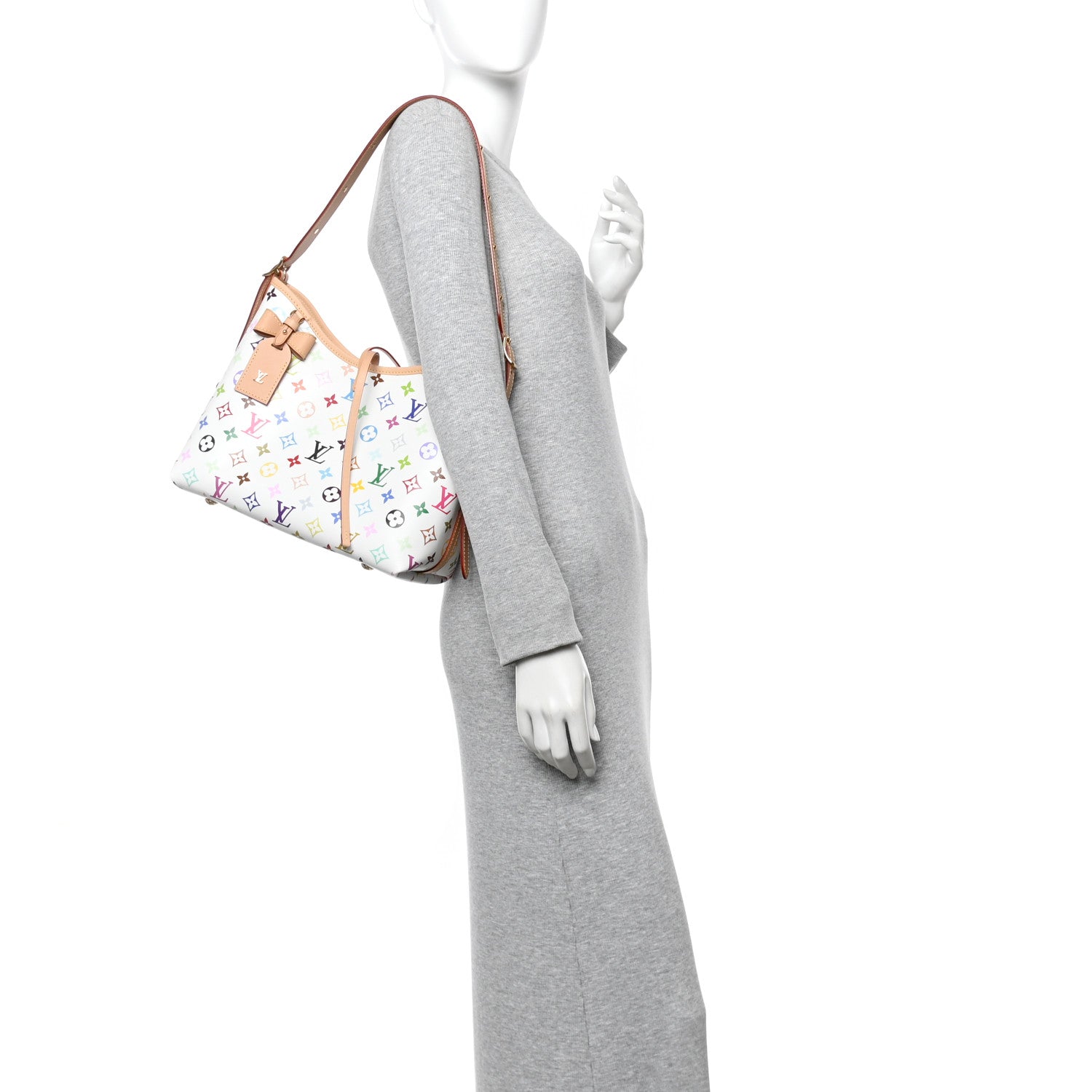 Louis Vuitton LV x TM Monogram Multicolor CarryAll PM White 2 of 11