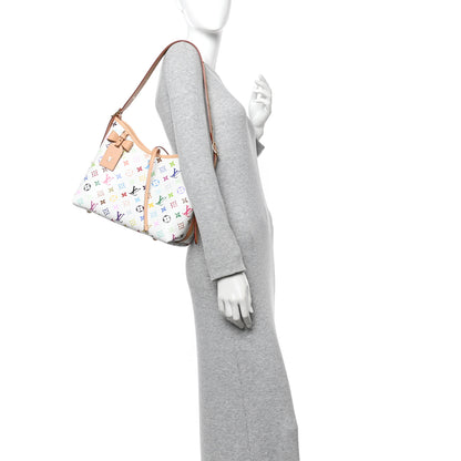 Louis Vuitton LV x TM Monogram Multicolor CarryAll PM White 2 of 11
