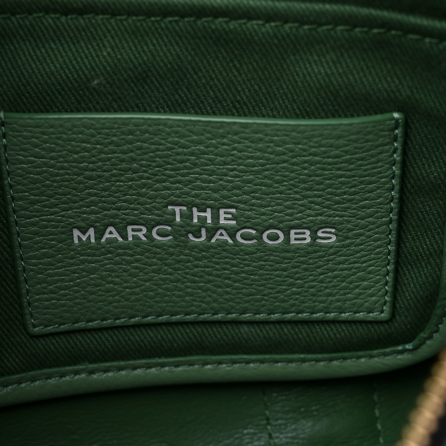 Marc Jacobs Grained Calfskin Small The Tote Bag Aspen Green 6 of 9
