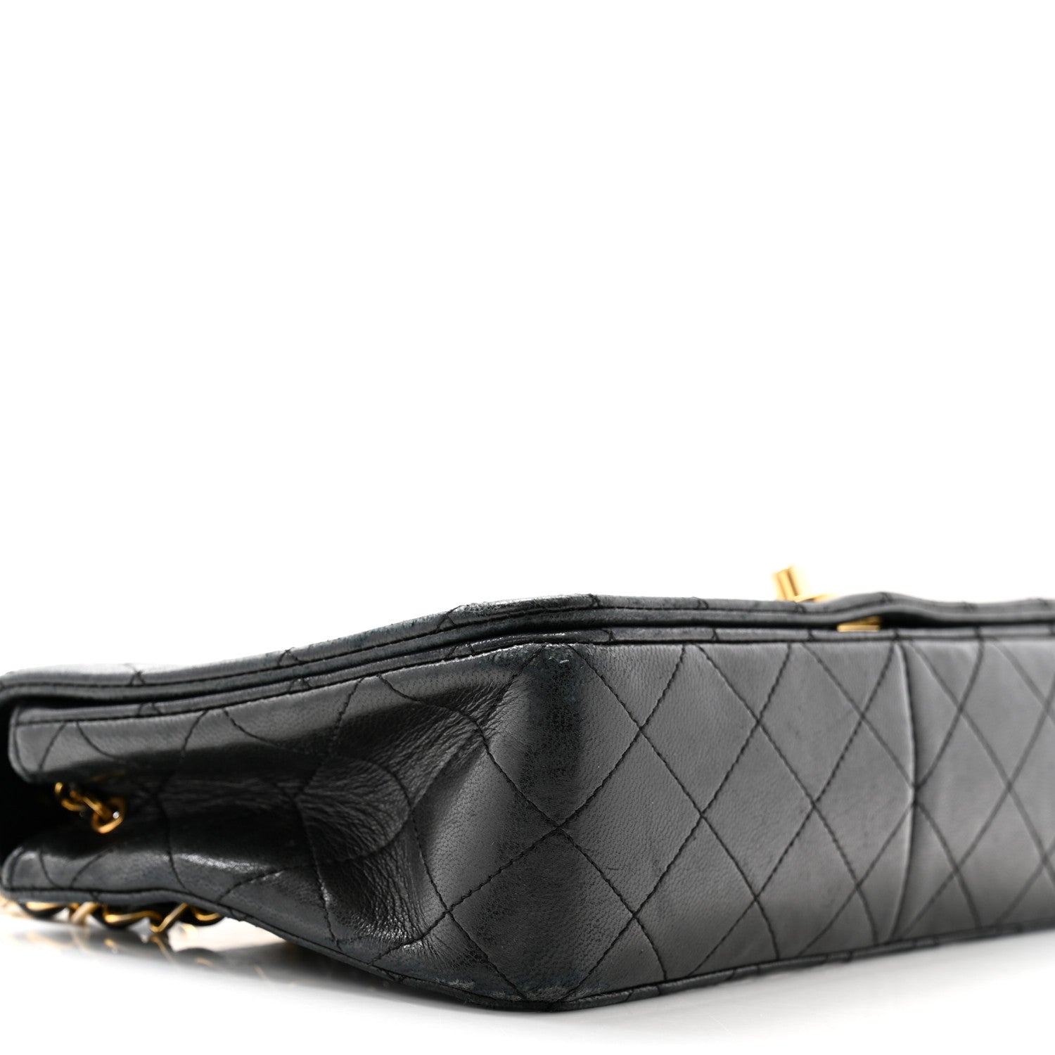Chanel Lambskin Quilted Small Single Flap Black 10 of 15
