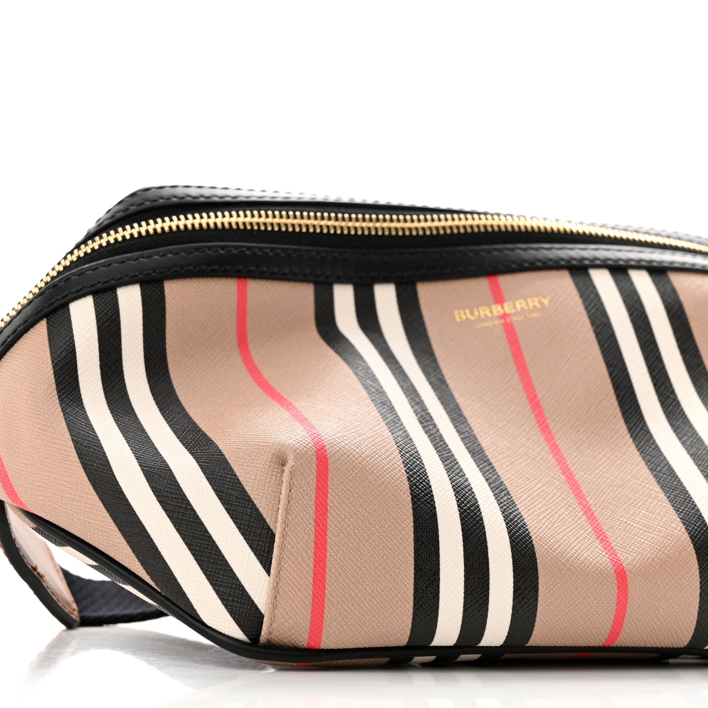 E-Canvas Icon Stripe Sonny Bum Bag Archive Beige