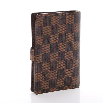Louis Vuitton Damier Ebene Small Ring Agenda Cover 3 of 7