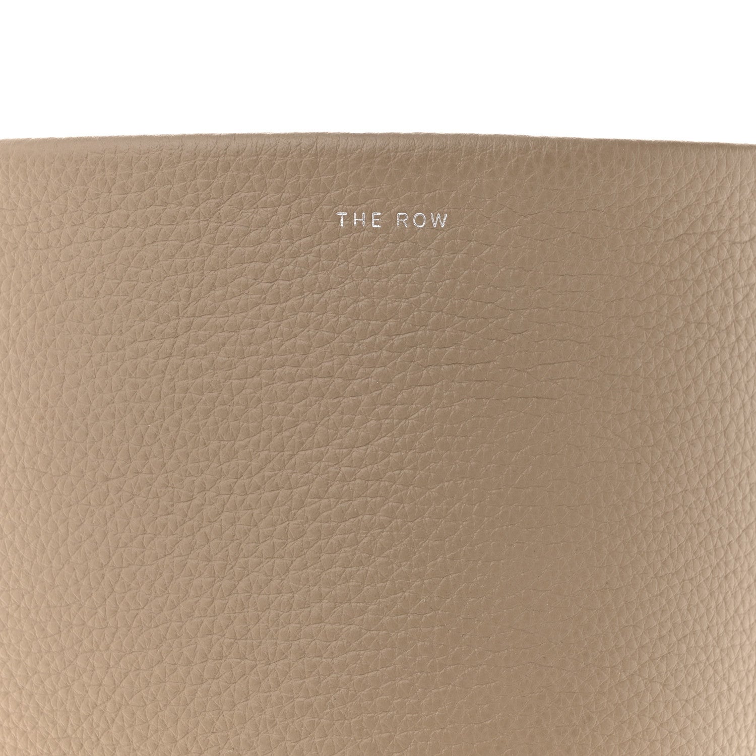 The Row Grained Calfskin Small N/S Park Tote Dark Taupe 8 of 10