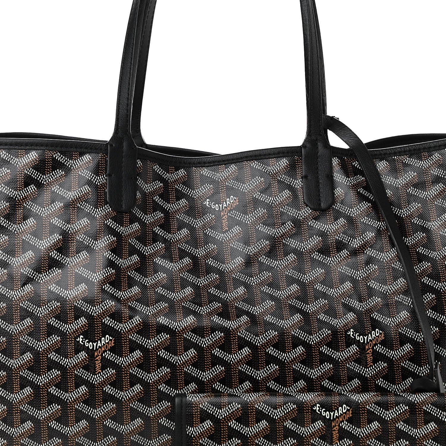 Goyard Goyardine Saint Louis PM Black 9 of 15