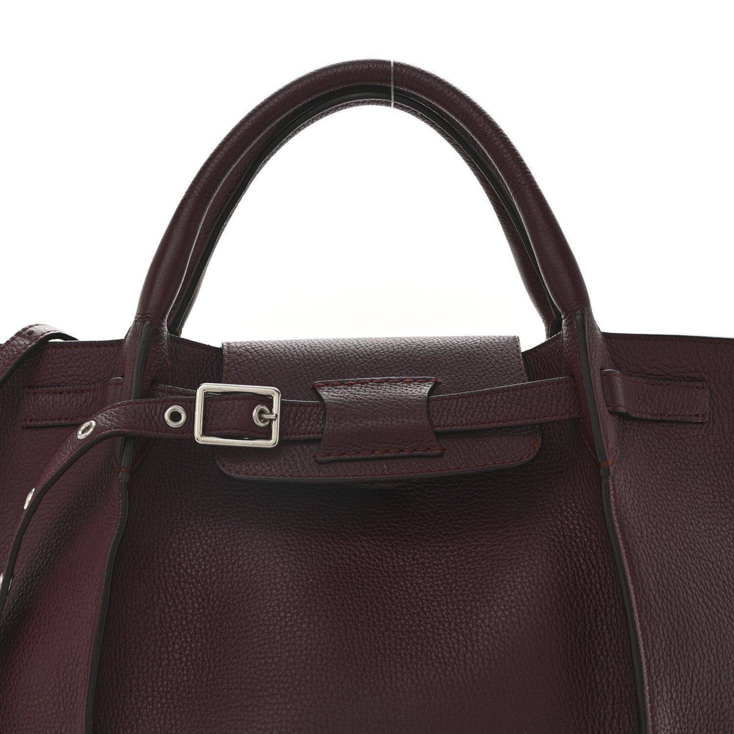 Celine Supple Grained Calfskin Small Big Bag Wine 8 of 13