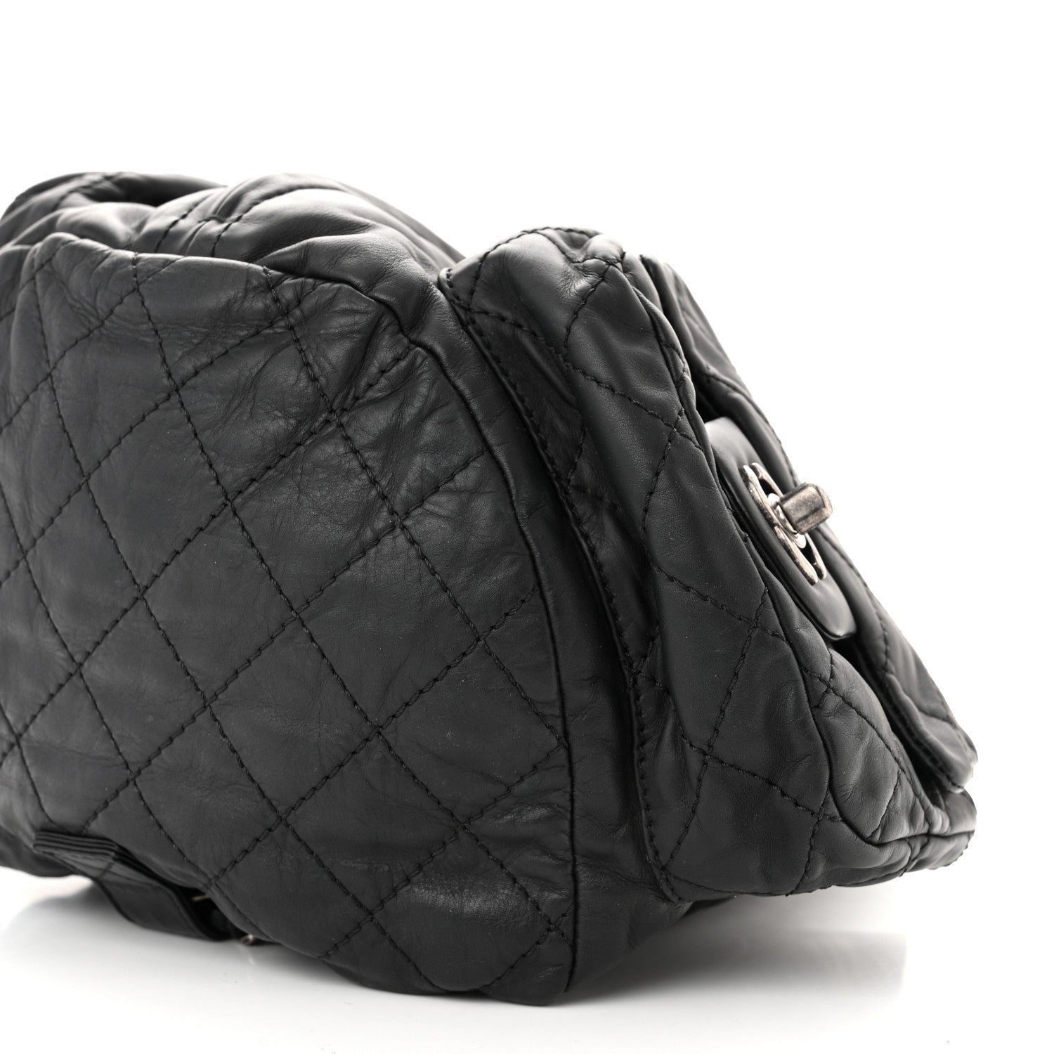 Chanel Calfskin Large Backpack Is Back Black 10 of 10