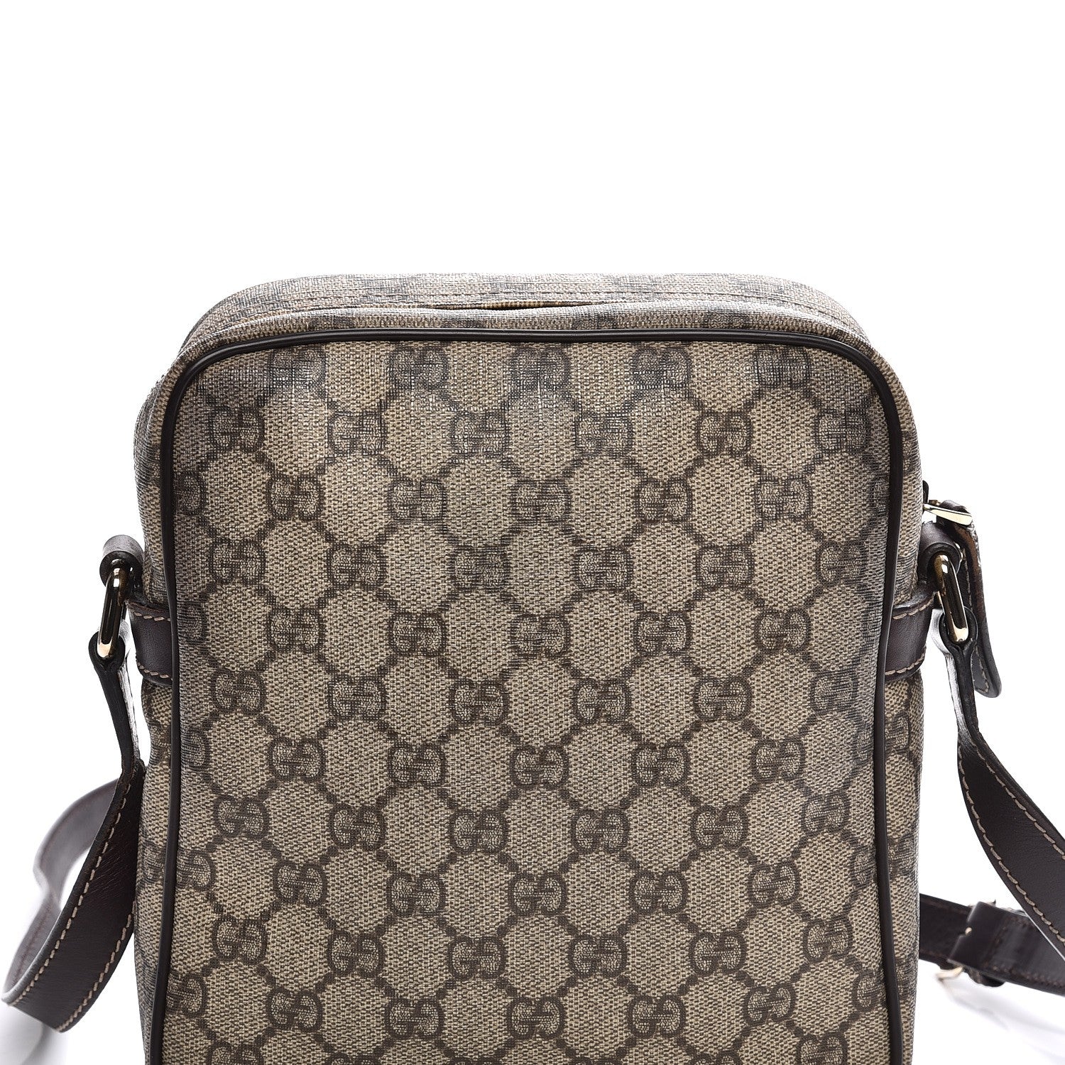 Gucci GG Plus Monogram Messenger Bag Dark Brown 10 of 10