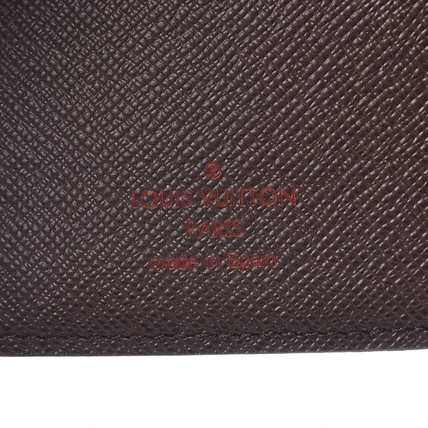 Louis Vuitton Damier Ebene Small Ring Agenda Cover 6 of 6