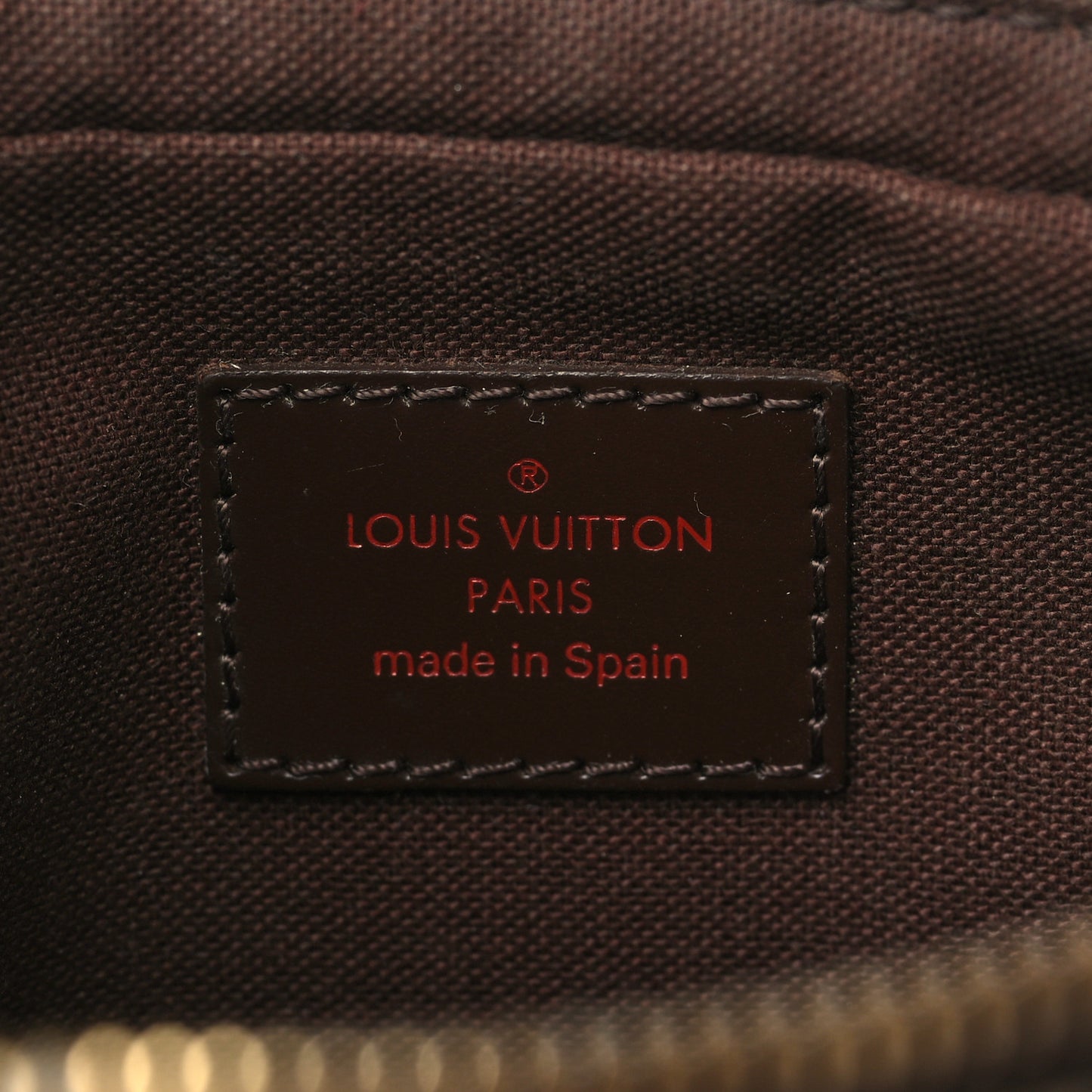 Damier Ebene Brooklyn Bum Bag