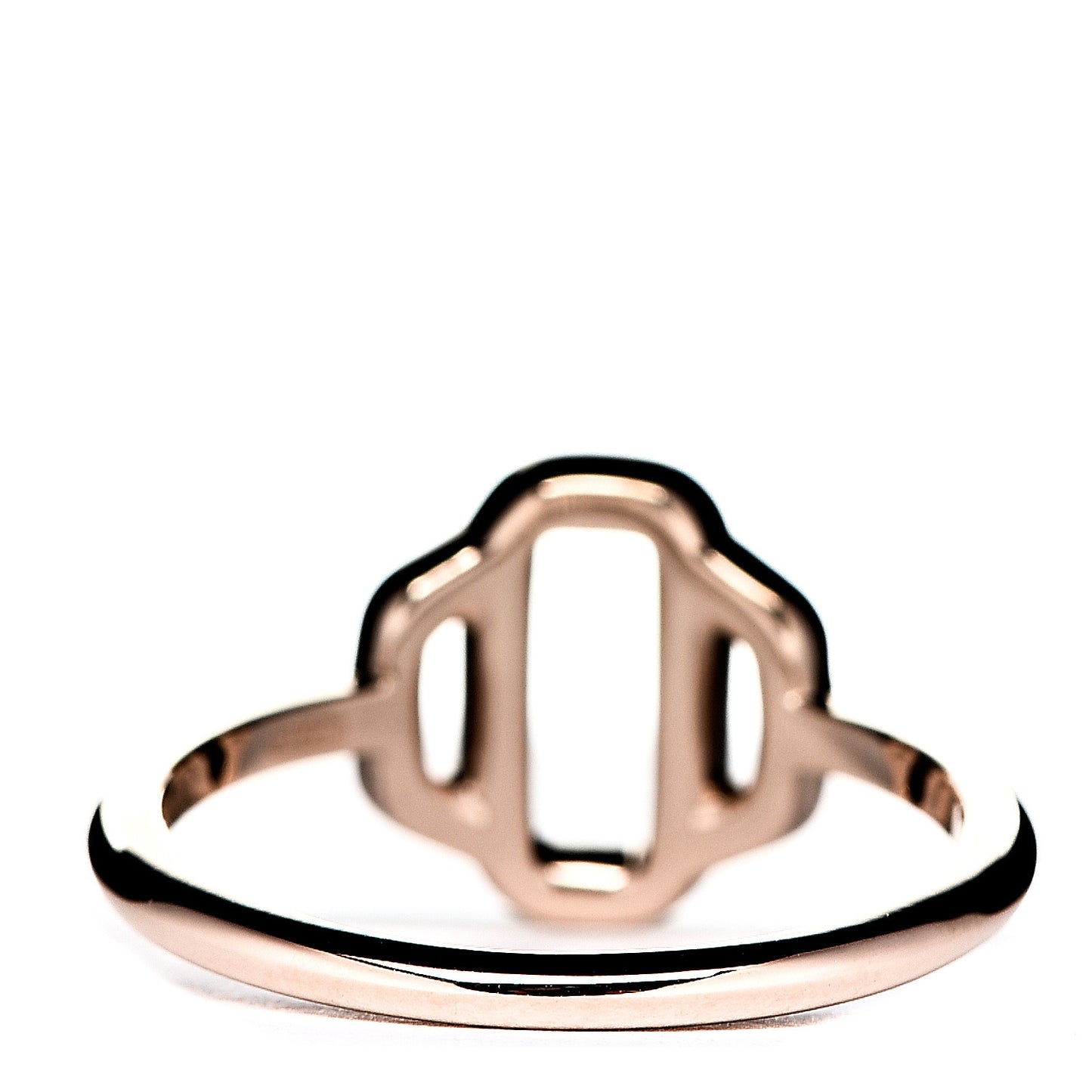 18K Rose Gold Diamond Attelage Ring 52 6
