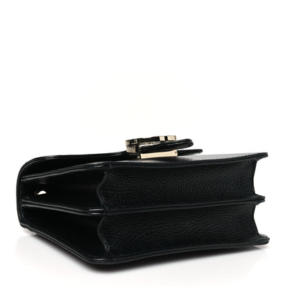 Gucci Dollar Calfskin Small Interlocking G Shoulder Bag Black 4 of 10