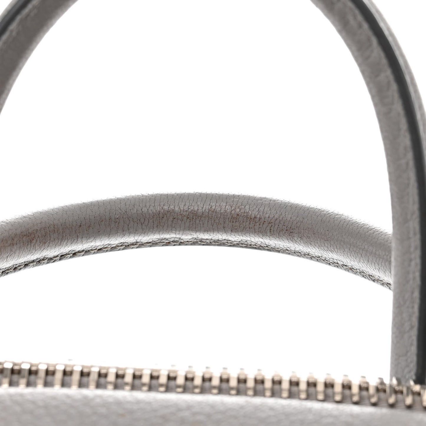 Sugar Goatskin Medium Antigona Pearl Grey
