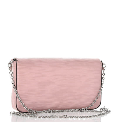Louis Vuitton Epi Pochette Felicie Rose Ballerine 3 of 11