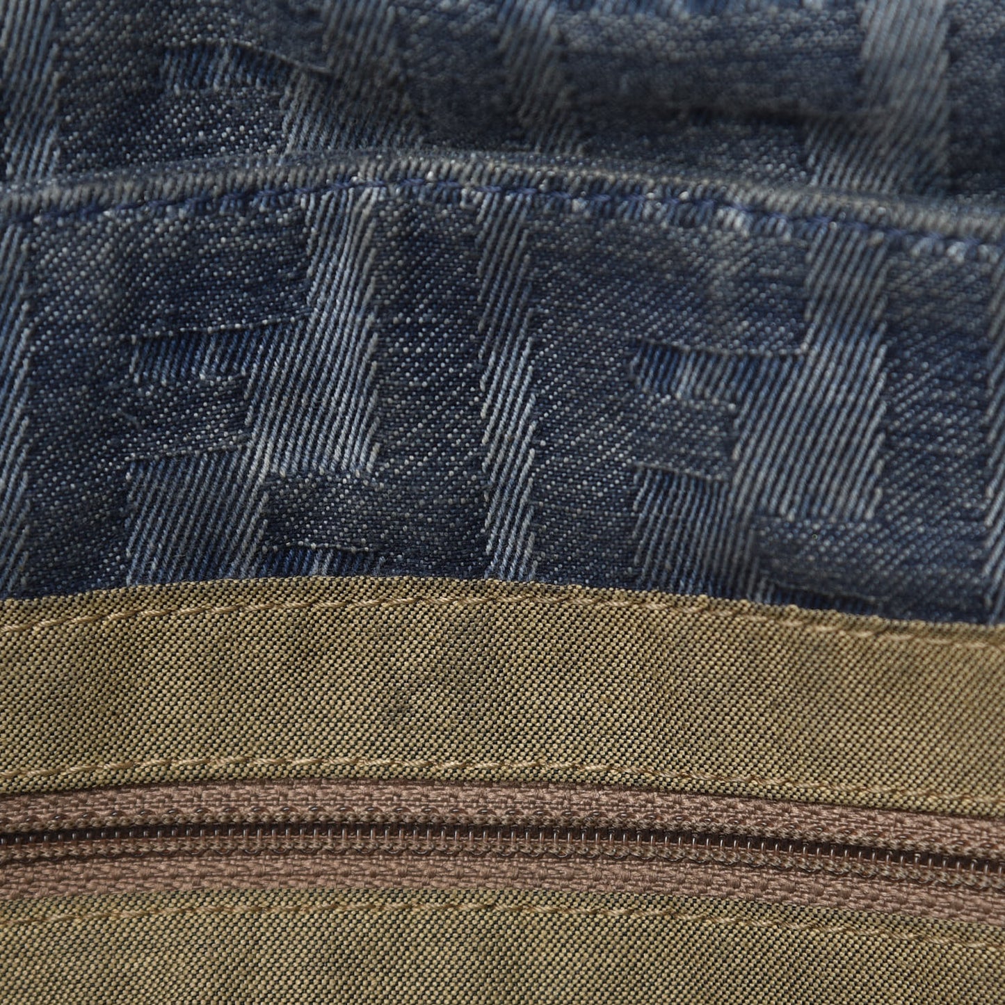 Denim Zucca Mia Shoulder Flap Blue