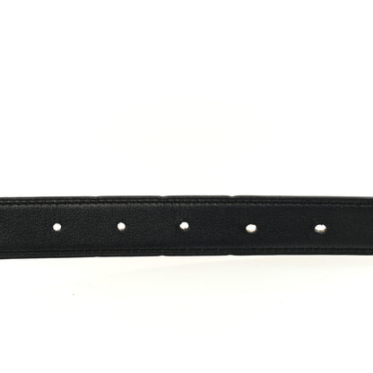Hermes Box Togo 24mm Mini Constance H Belt 80 32 Black Gold 4 of 5