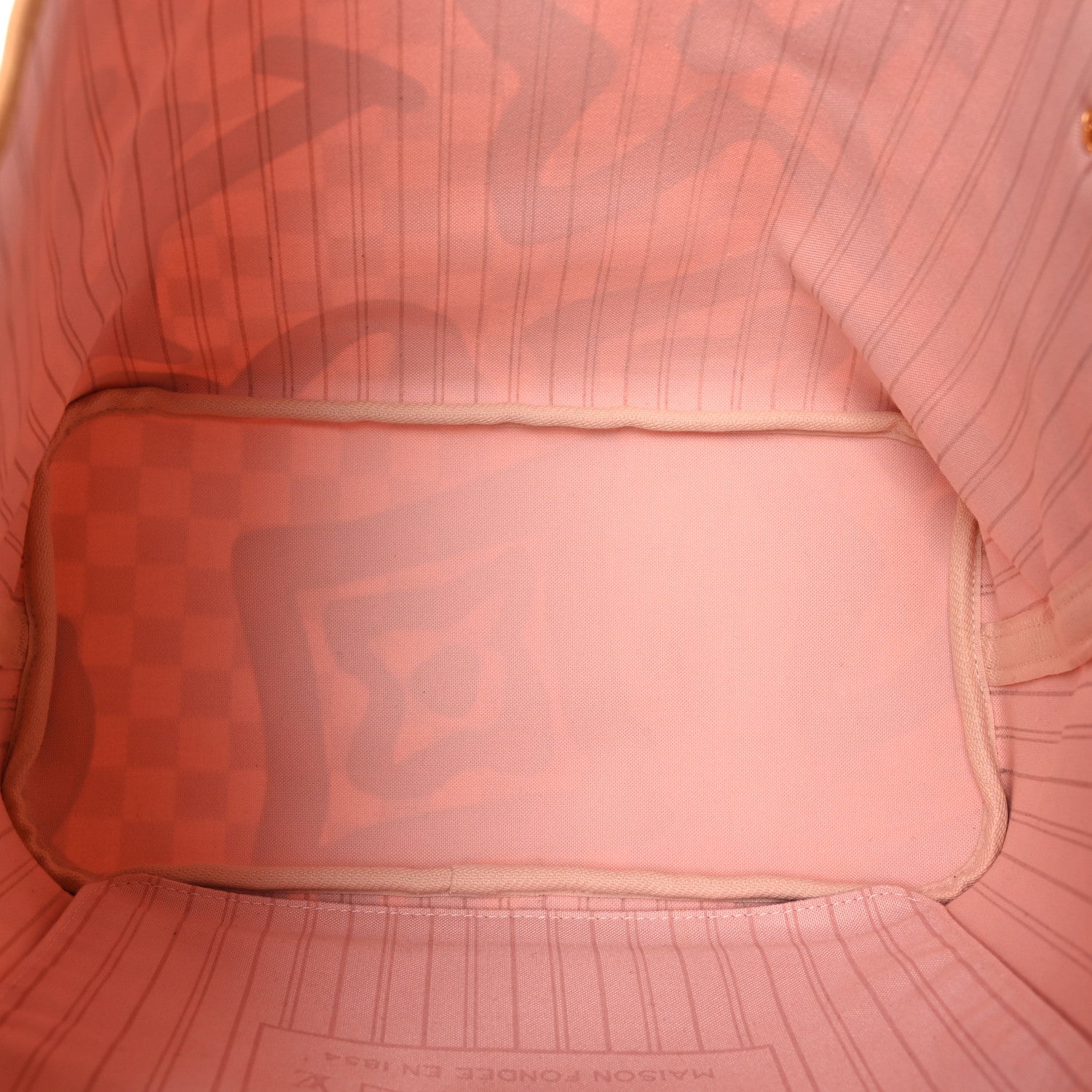 Louis Vuitton Damier Azur Tahitienne Neverfull MM 6 of 9