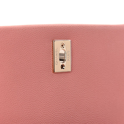 Chanel Caviar Quilted Mini Coco Handle Flap Pink 8 of 13
