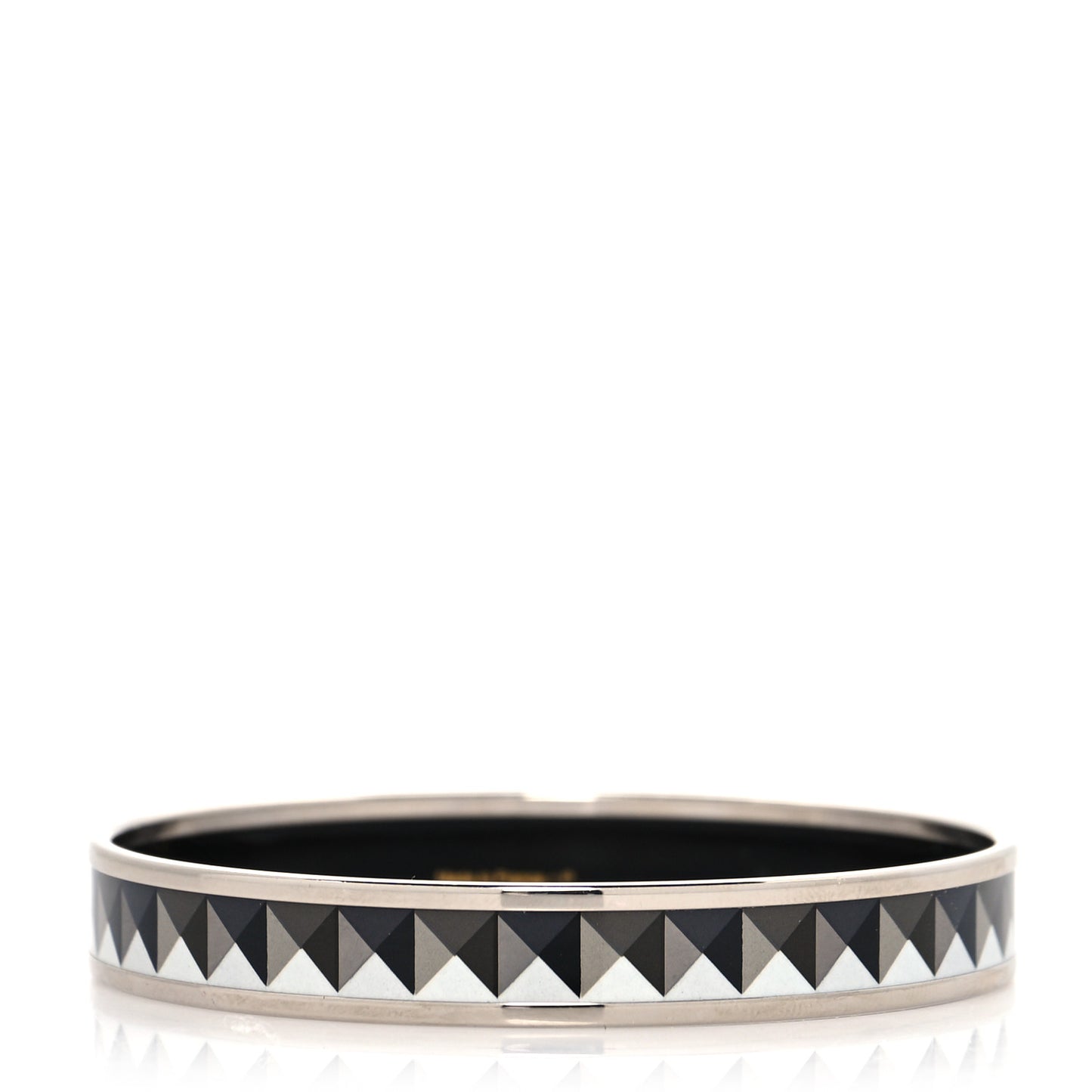 Enamel Printed Narrow Clous en Trompe l'Oeil Bracelet 70